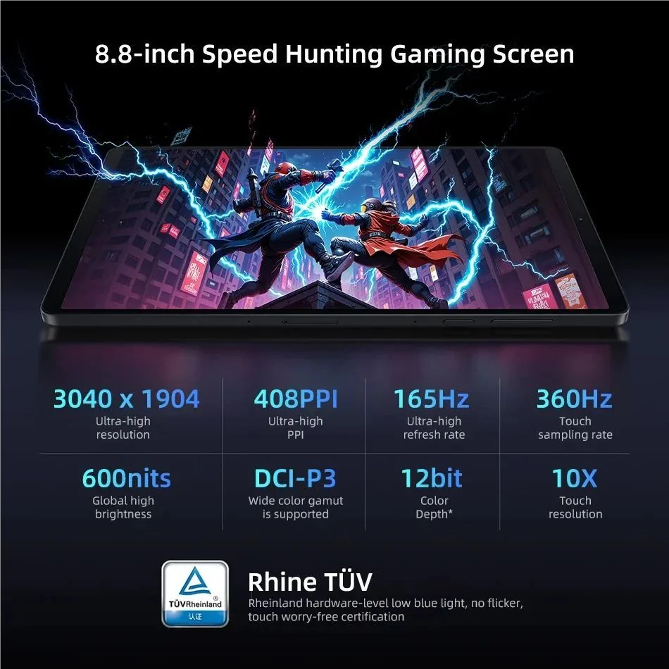 Lenovo Legion Y700 Gen4 - Tablet Gaming 8.8" 165Hz | Snapdragon 8 Elite | Android 15