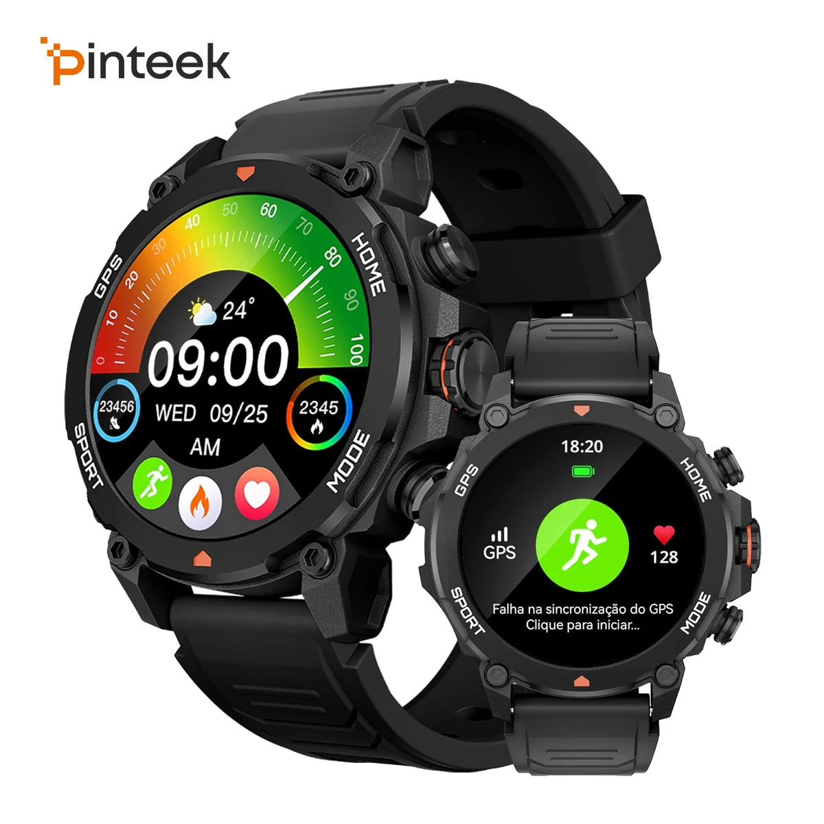 Smartwatch AURAFIT GPS-G6 2025 | AMOLED 1.43" | GPS 6 Satélites | 3ATM | AI GPT | 100+ Deportes