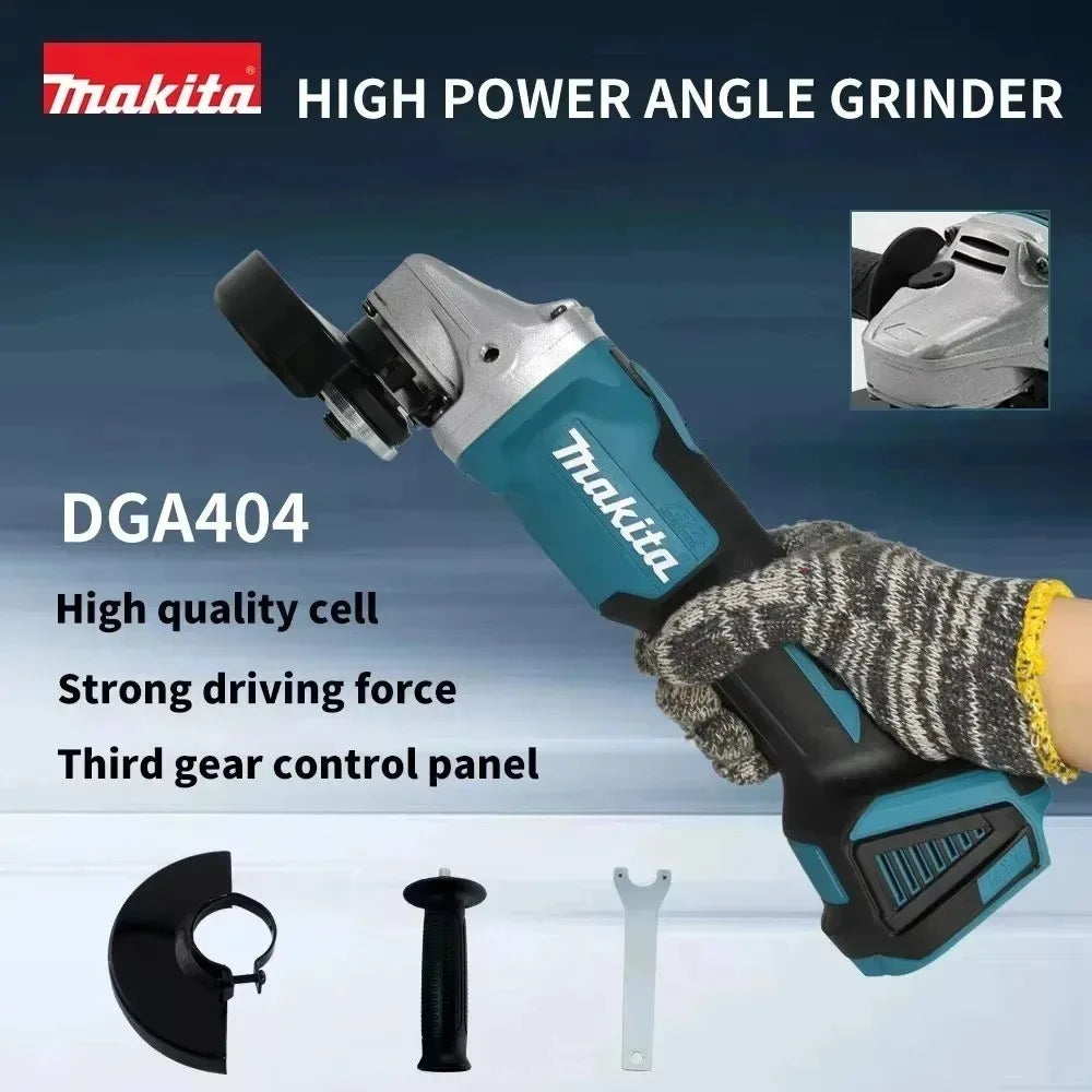Makita DGA404 | 18V Brushless 125mm Angle Grinder | USB-C