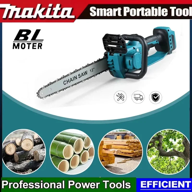 Makita 600W | 12in Brushless Cordless Chainsaw | No Battery