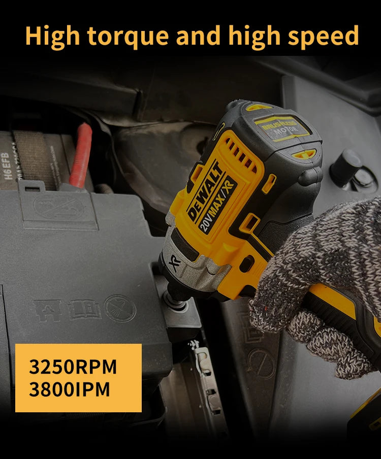 DEWALT-Compatible DCD887 | 20V Brushless Impact Driver | Tool Only