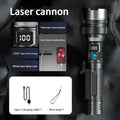 Rechargeable LED Flashlight | Adjustable Zoom | Linterna para Camping