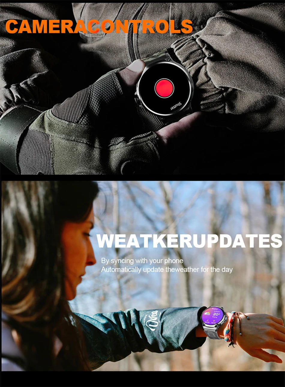 Smartwatch Jooeniok GPS 2026 | Pantalla AMOLED 1.85" | Batería 710mAh | Bluetooth 5.0 | IP68 | Android & iOS | Jooeniok GPS Smart Watch 2026 | 1.85" AMOLED | 710mAh Battery | Bluetooth Call | IP68