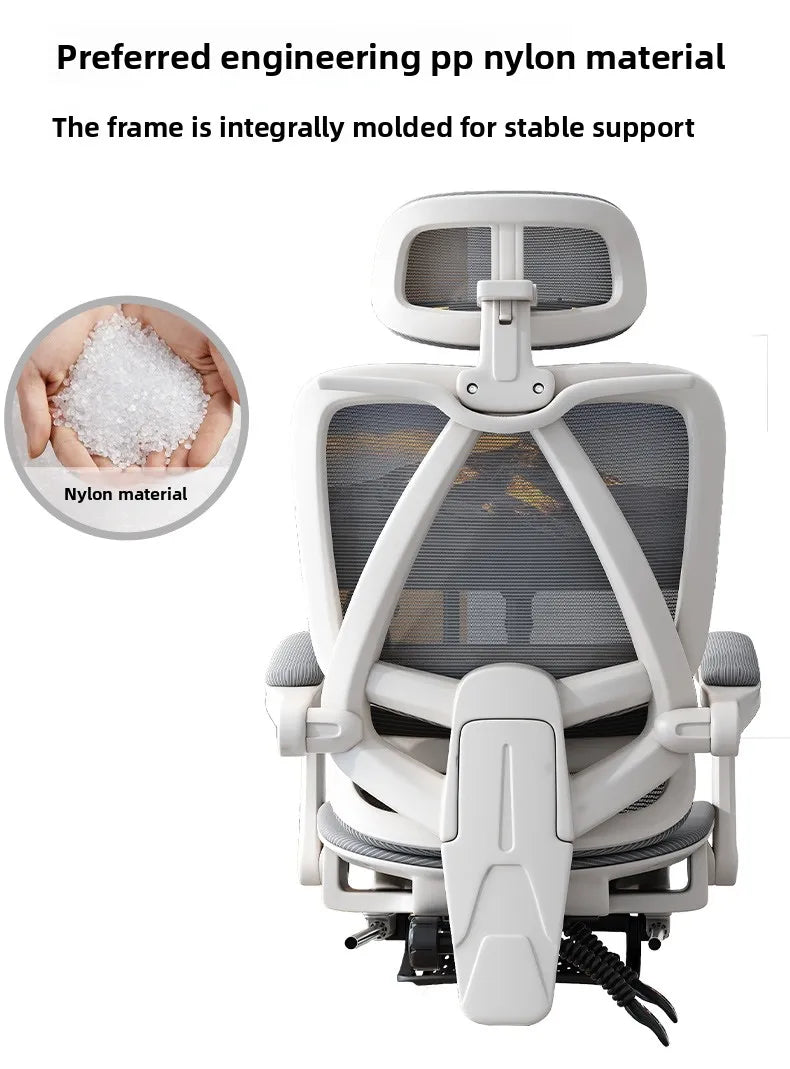 Ergonomic Office Chair | Reclining & Footrest | Lumbar