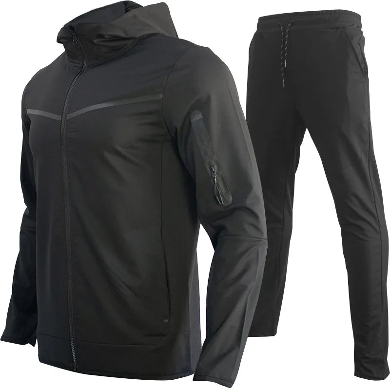 Men's 2-Piece Casual Tracksuit | Polyester | S–3XL