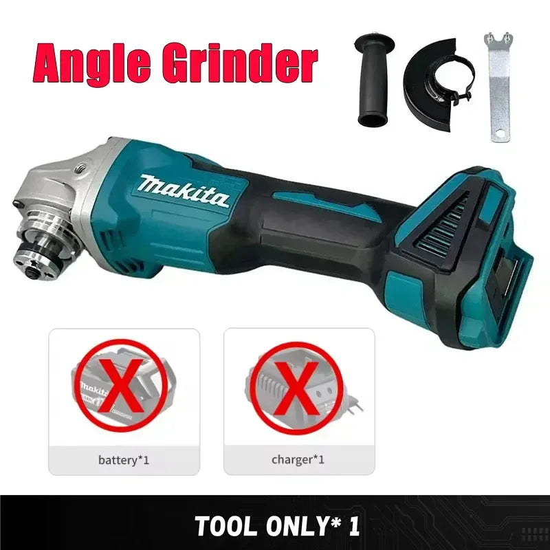 Makita DGA404 | 18V Brushless Angle Grinder | 100mm