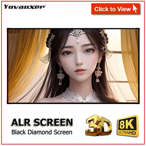 Yovanxer Dragon Series Fresnel 5.0 Pro | Pantalla ALR UST 60-120" | Gain 2.8 | 98% ALR | altson.shop