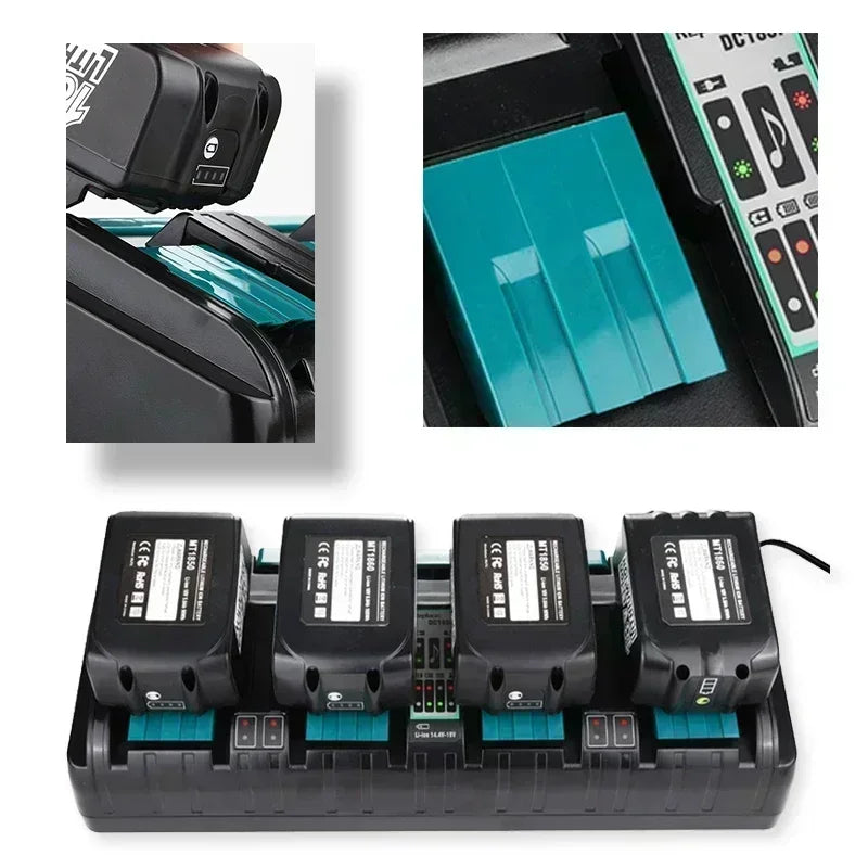 Makita 18V LXT Battery Chargers | DC18RC/DC18RD | US/EU