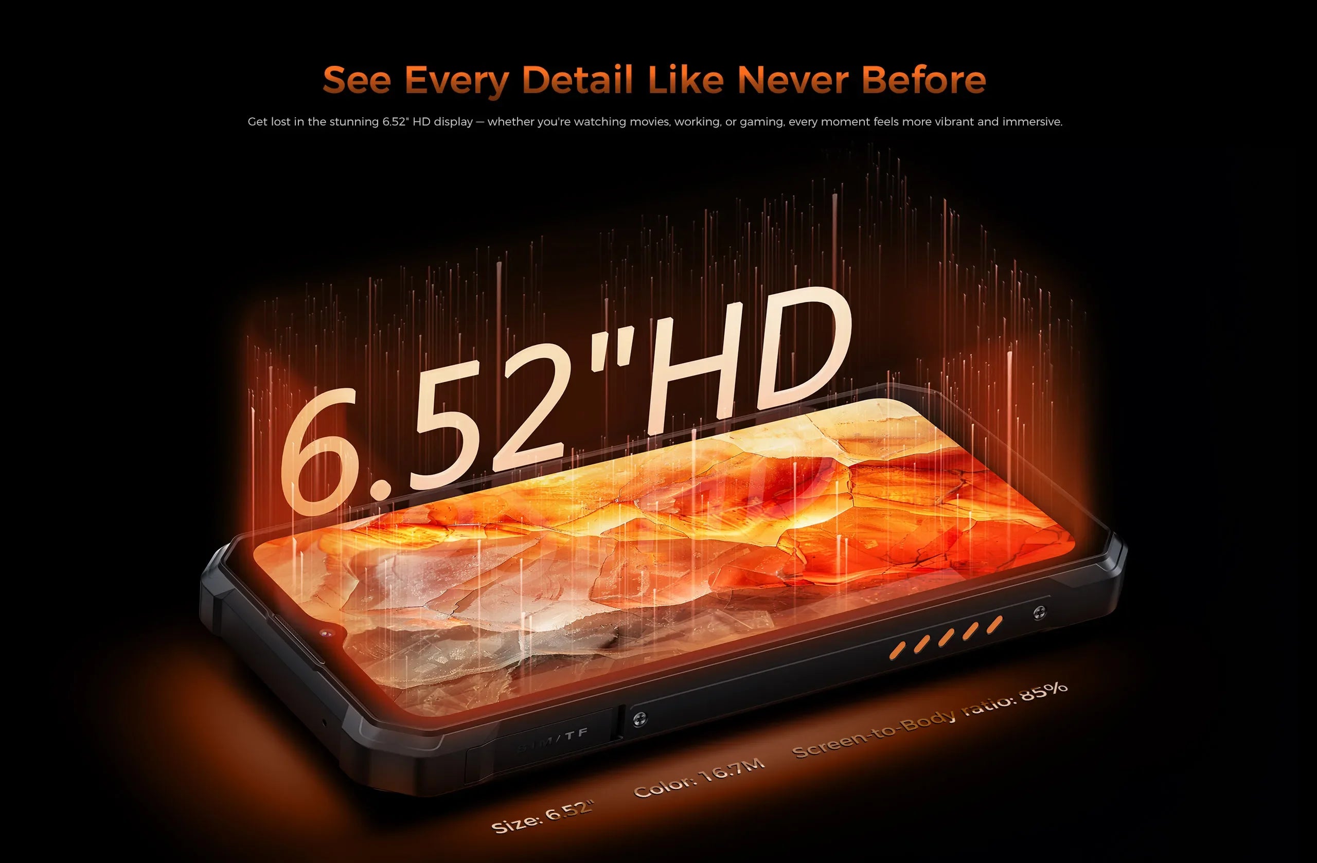 OUKITEL WP53 Pro | Rugged Phone 4G 11000mAh 50MP 128dB Android 15 | NFC IP68