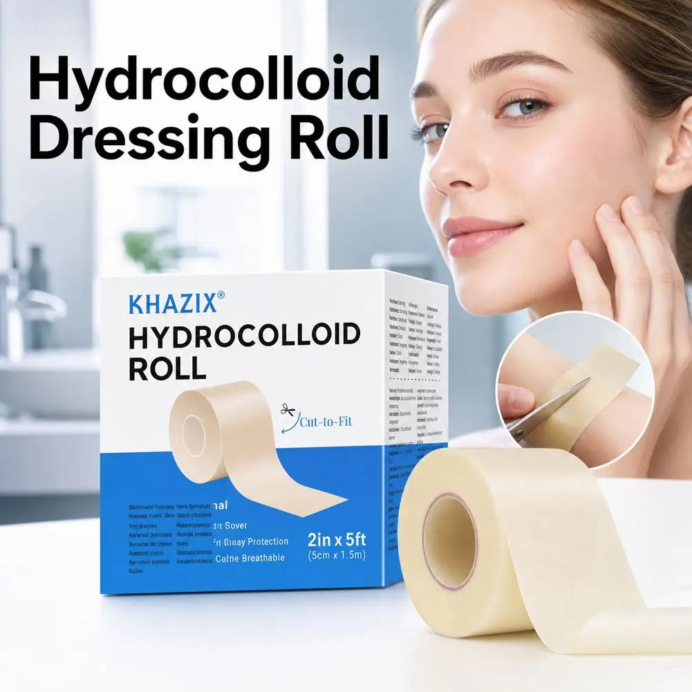 Hydrocolloid Acne Patch Roll | Cut-to-Size Blemish Cover | Rollo para Imperfecciones