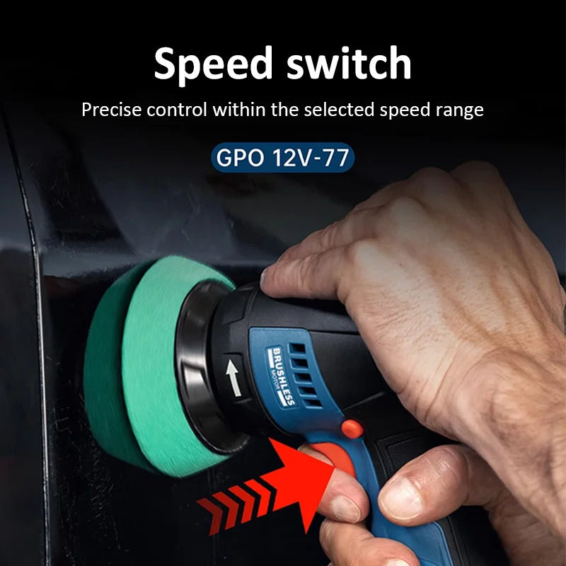 Bosch GPO12V-77 | 12V Brushless Cordless Polisher | 77mm