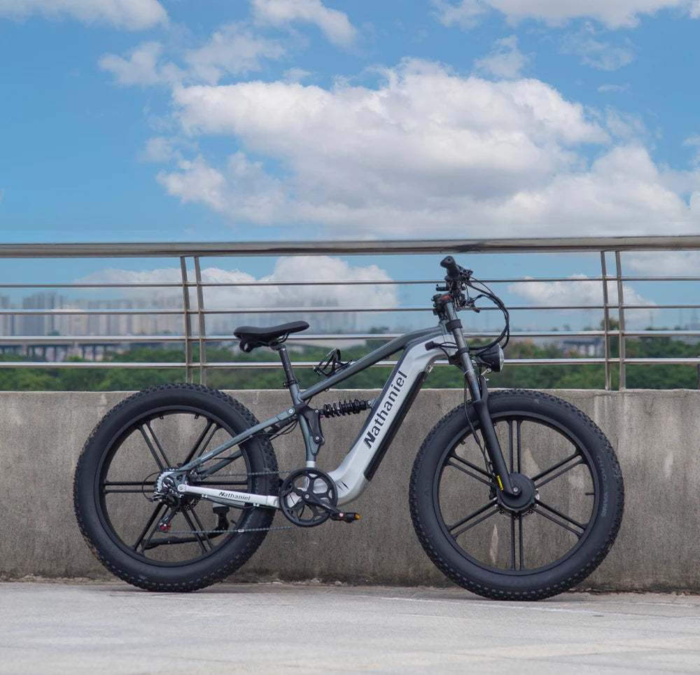 Nathaniel SYR09 Bicicleta Eléctrica 2000W | Doble Motor | Fat Tire 26x4.0 | 48V 20/40Ah | 55km/h | Todo Terreno | E-Bike