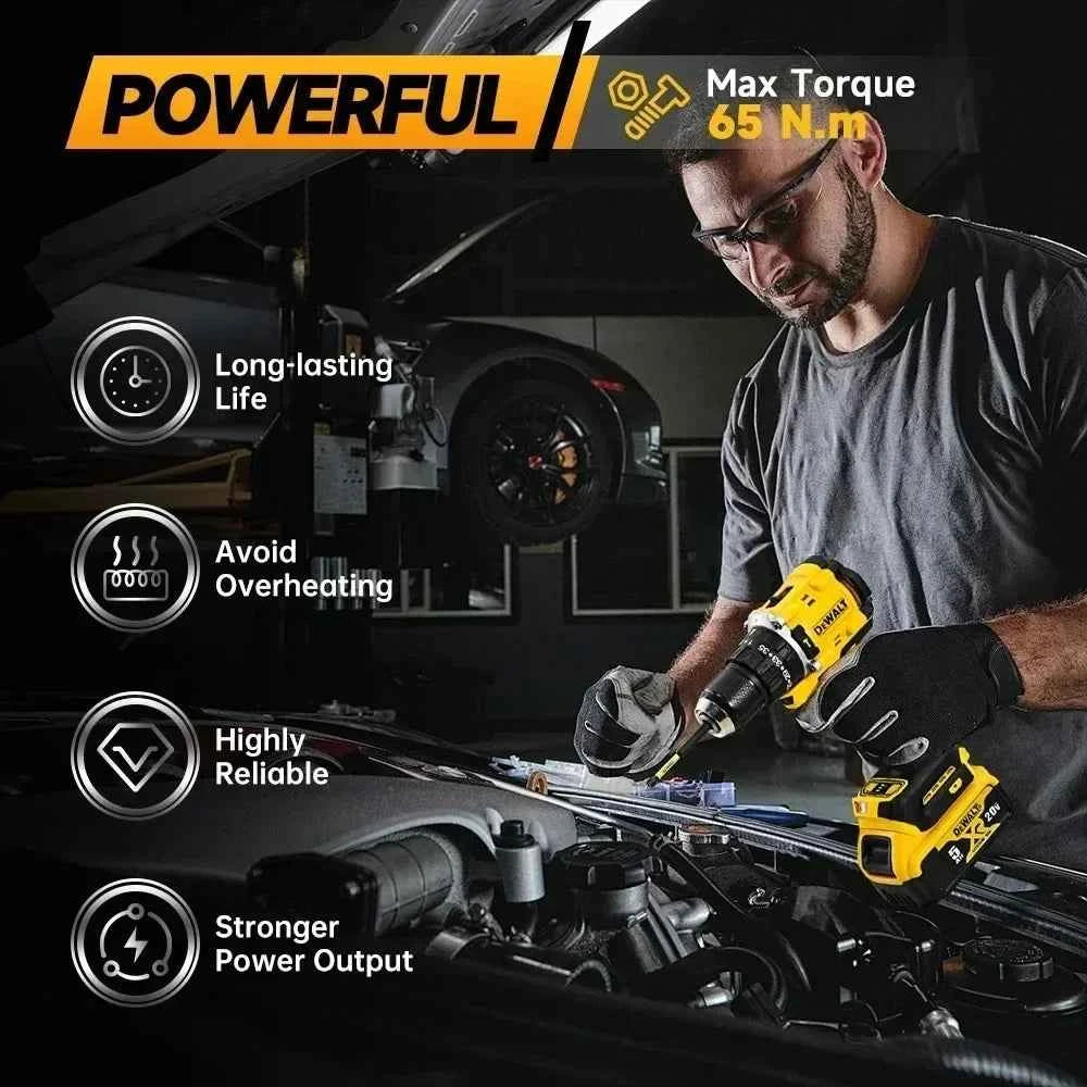 DEWALT-Compatible DCD805 | 20V Brushless Hammer Drill Kits