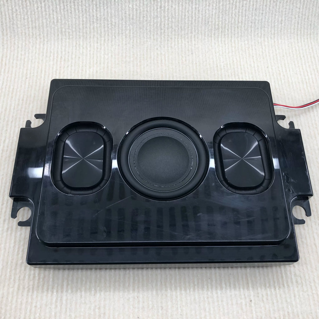 3" Slim Under-Seat Car Subwoofer | Dual Voice Coil | 4 Passive Radiators | Bass Speaker | Car Audio