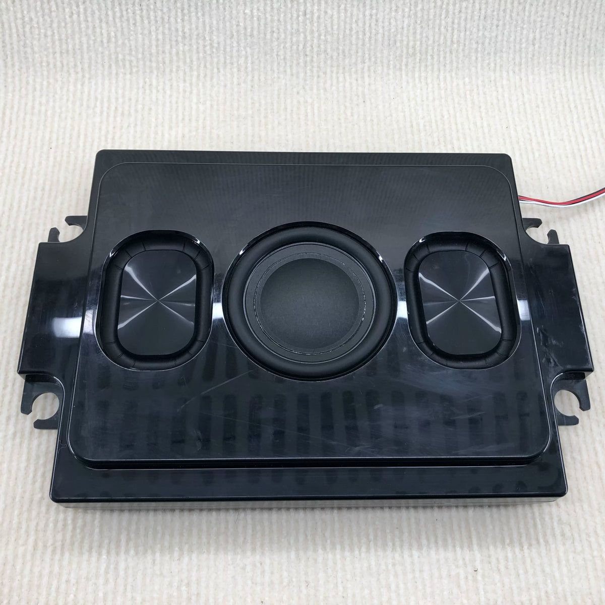 3" Slim Under-Seat Car Subwoofer | Dual Voice Coil | 4 Passive Radiators | Bass Speaker | Car Audio