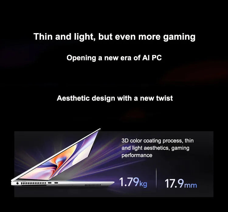 Honor MagicBook Pro 16 Laptop 2024 | Intel Core Ultra 5, 16GB/24GB DDR5, 1TB/2TB SSD | 3K 165Hz, Windows 11