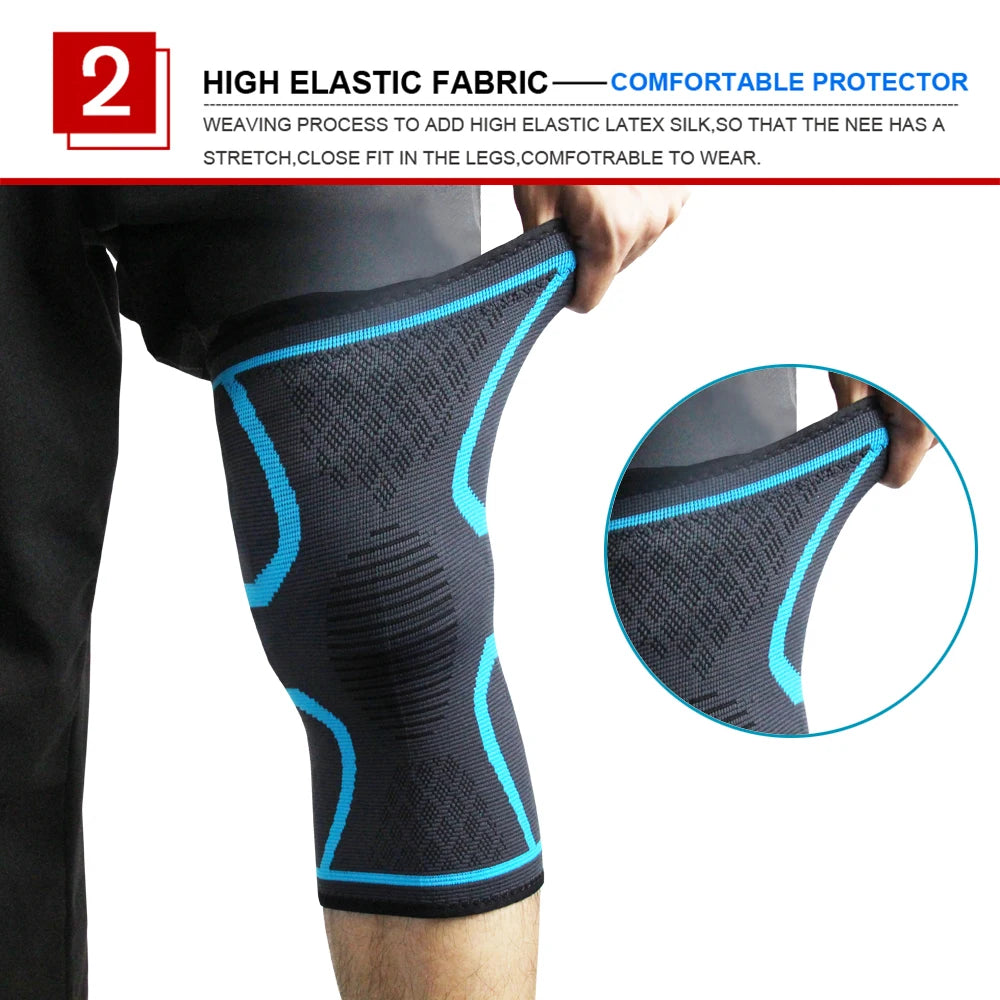LINGPENG Knee Support Sleeve | Knit Sports Design | 1 Piece