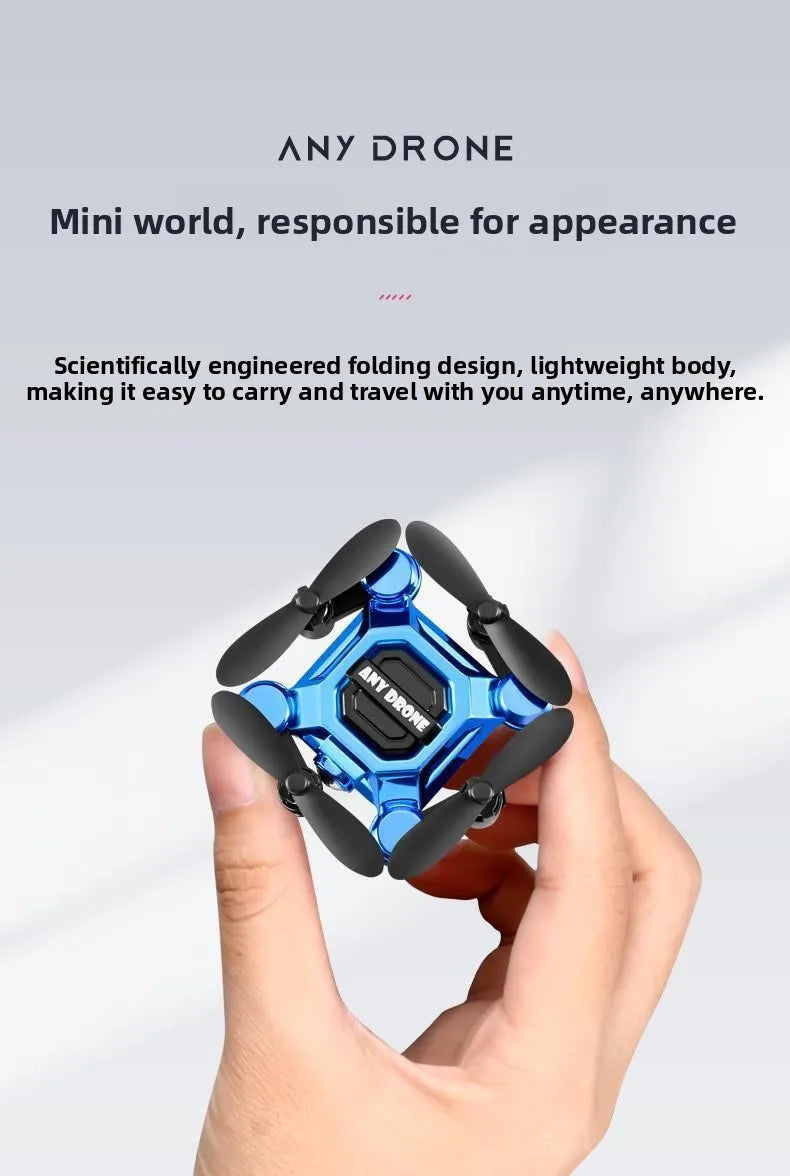 Mini Folding Drone | 4K Camera | Brushless Motor | 2.4GHz | App Control | 12 Min Flight | Beginner