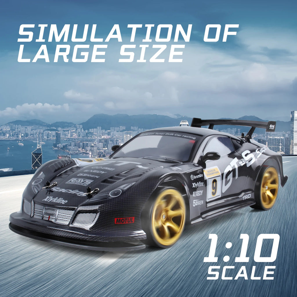 RC Drift Racing Car 1:10 — 70km/h High Speed 4WD | GTR, BMW, Koenigsegg & More