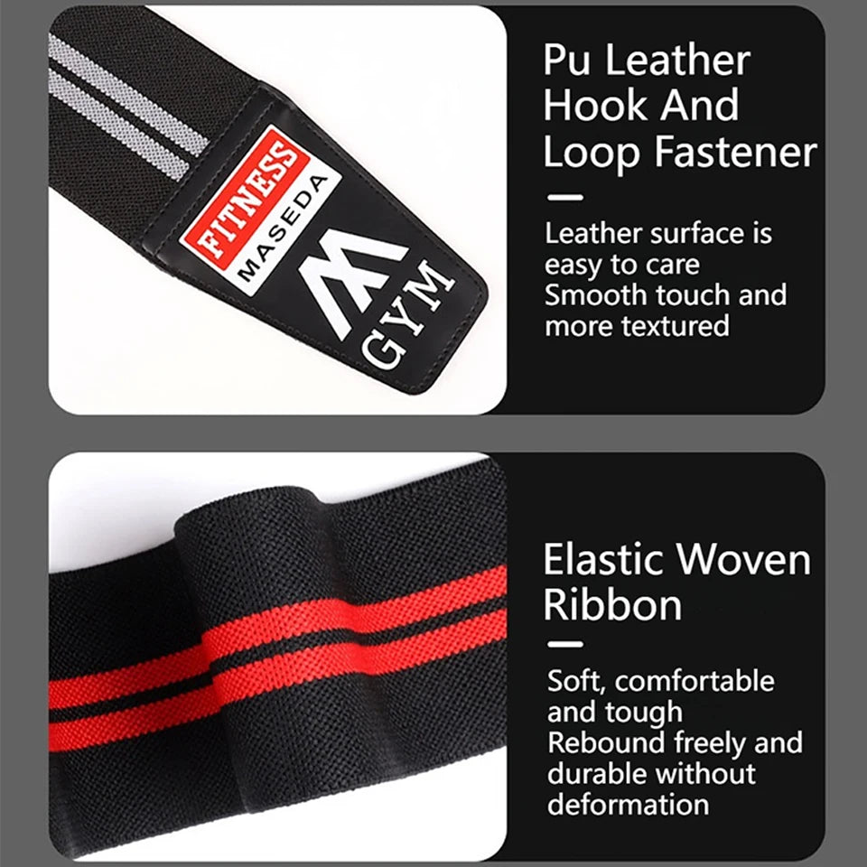Dayselect Knee Wrap | Adjustable 200 × 8 cm Strap | 1 Piece