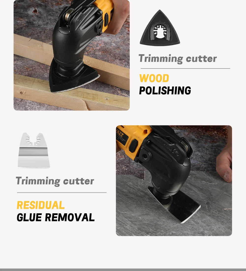 DEWALT-Compatible DCS375 | 20V Brushless Oscillating Multi-Tool
