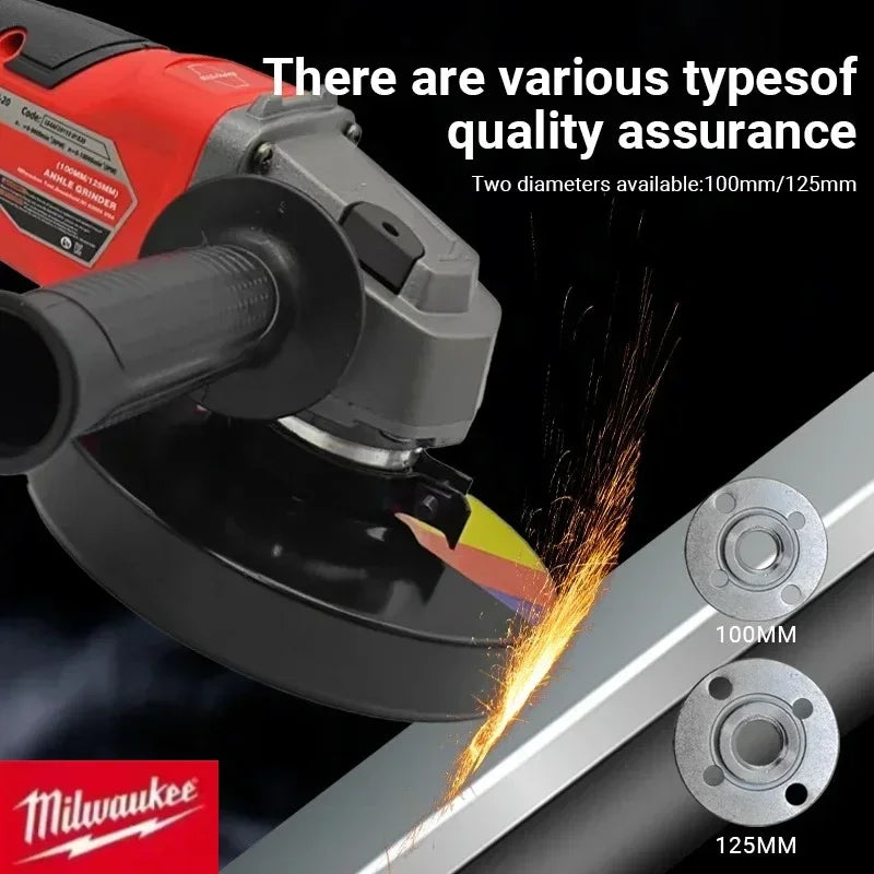 Milwaukee-Compatible 18V | 125 mm Brushless Angle Grinder