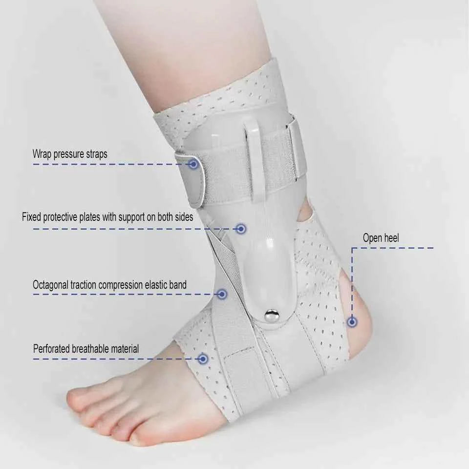 AOLIKES Ankle Compression Sleeve | Flexible Sports Support | 1 Piece