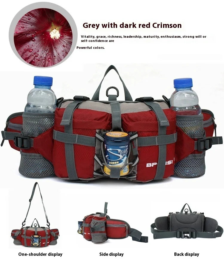 Outdoor Waist Pack | 5L Polyester Design | Hiking & Cycling