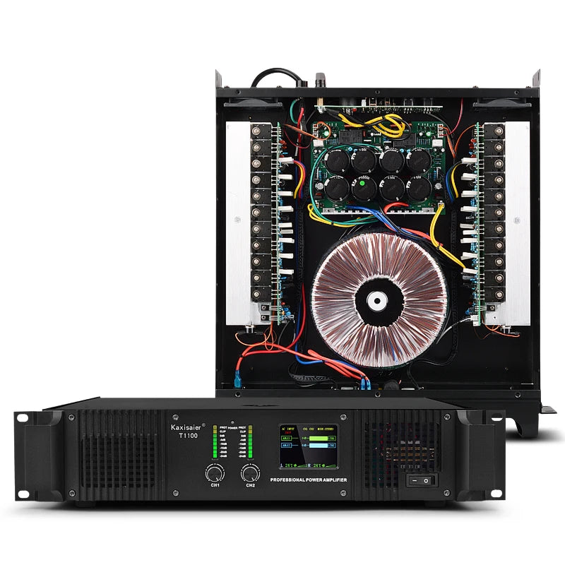 Branwish 400–1100W Professional Power Amplifier | DJ & PA | Amplificador de Audio