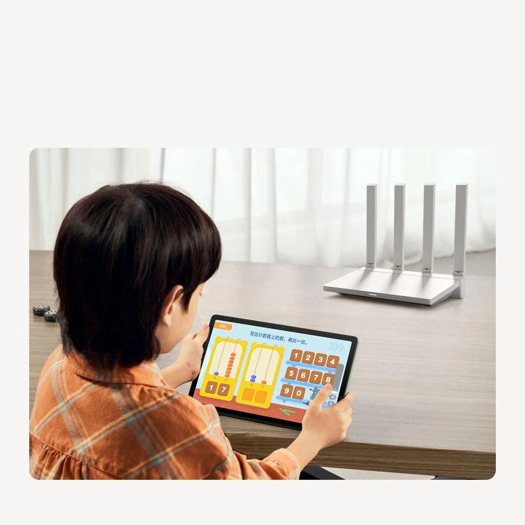 Xiaomi Router AX3000T WiFi 6 Mesh | 3000Mbps | NFC | 256MB | 128 Dispositivos | Gaming | Control Parental | MiWiFi