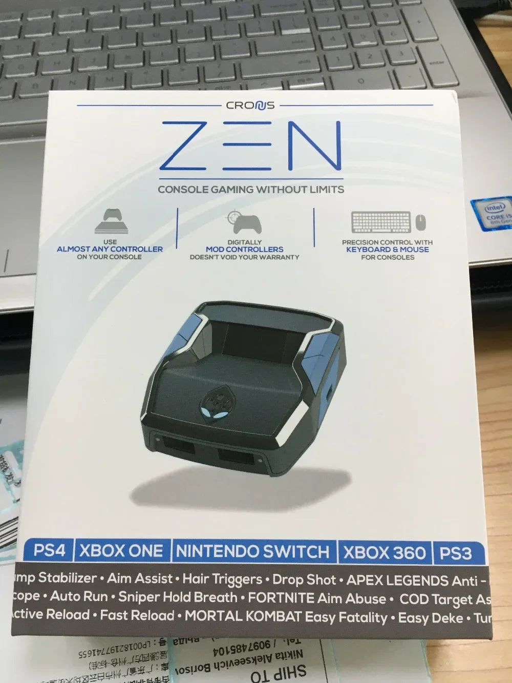 Cronus Zen Controller Adapter | USB Gaming Converter | Adaptador para Consolas
