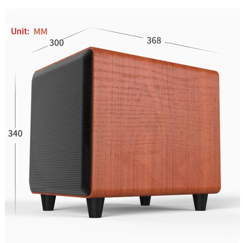 AOSIBAO M10D | Subwoofer Activo 10" 300W | HIFI Home Theater | Caja Madera | altson.shop