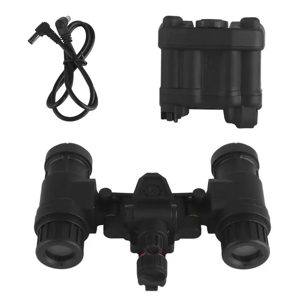 AN/PVS31 Binocular Night Vision Goggles Dummy Model | Airsoft Helmet Prop | Cosplay & Film | BK/TAN