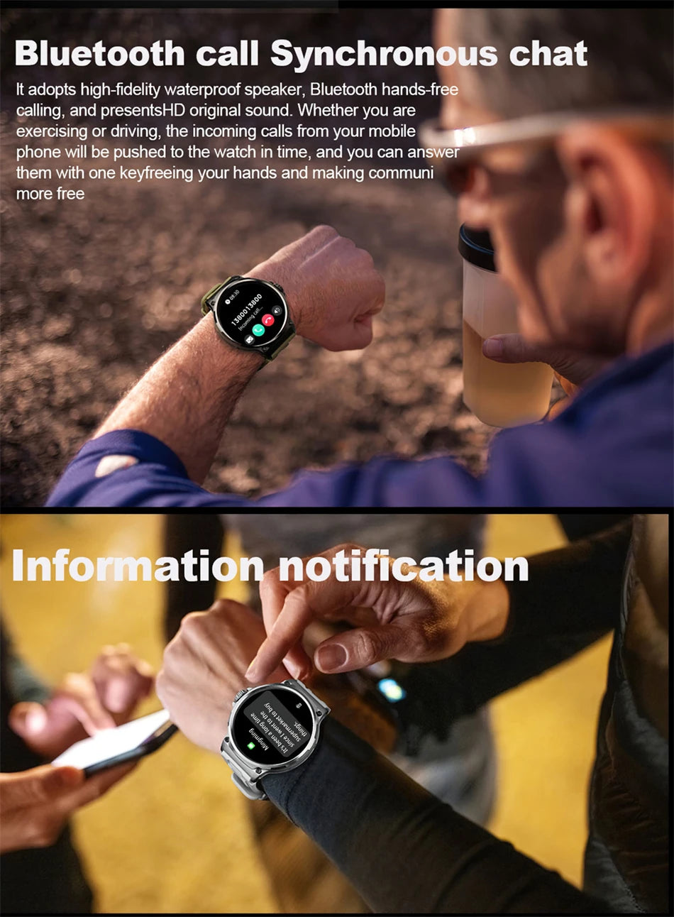 Smartwatch Jooeniok GPS 2026 | Pantalla AMOLED 1.85" | Batería 710mAh | Bluetooth 5.0 | IP68 | Android & iOS | Jooeniok GPS Smart Watch 2026 | 1.85" AMOLED | 710mAh Battery | Bluetooth Call | IP68