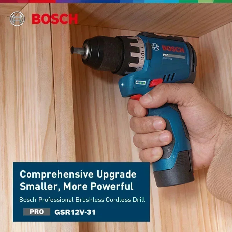 Bosch GSR12V-31 | 12V Cordless Drill Driver | High Torque