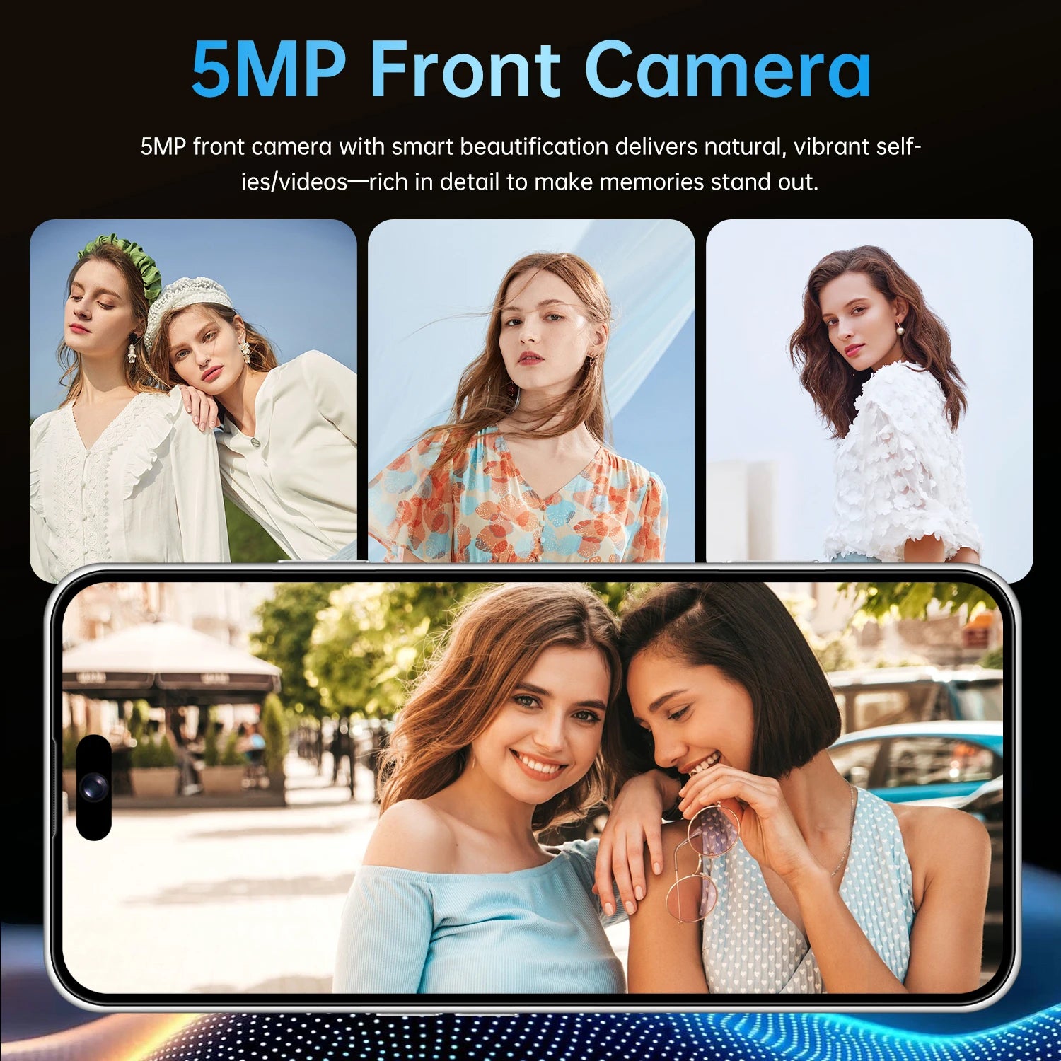 IVMI 17Pro Max | 4G | Android 10 | 6.7" Fullview | 3GB+16GB | 13MP | 3500mAh | Dual SIM | Play Store | Bluetooth | WiFi