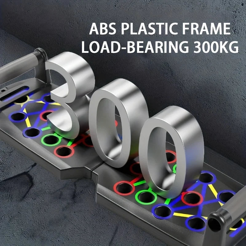 LINGPENG Push-Up Board | Foldable Multi-Position Design | Home Strength Training