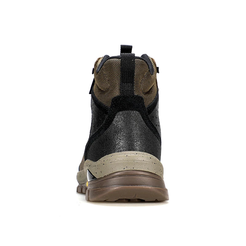 HUMTTO Men's Hiking Shoes | Lace-Up & Rubber Sole | Outdoor Walking