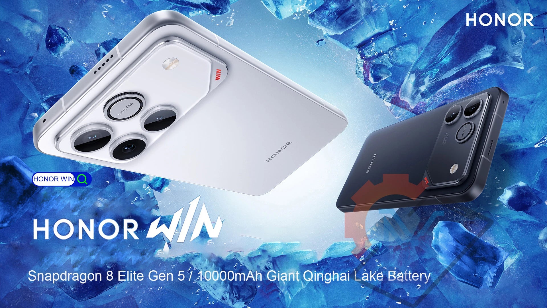 HONOR WIN | Gaming Smartphone 5G 10000mAh 100W 185Hz | Snapdragon 8 Elite Gen 5 IP68