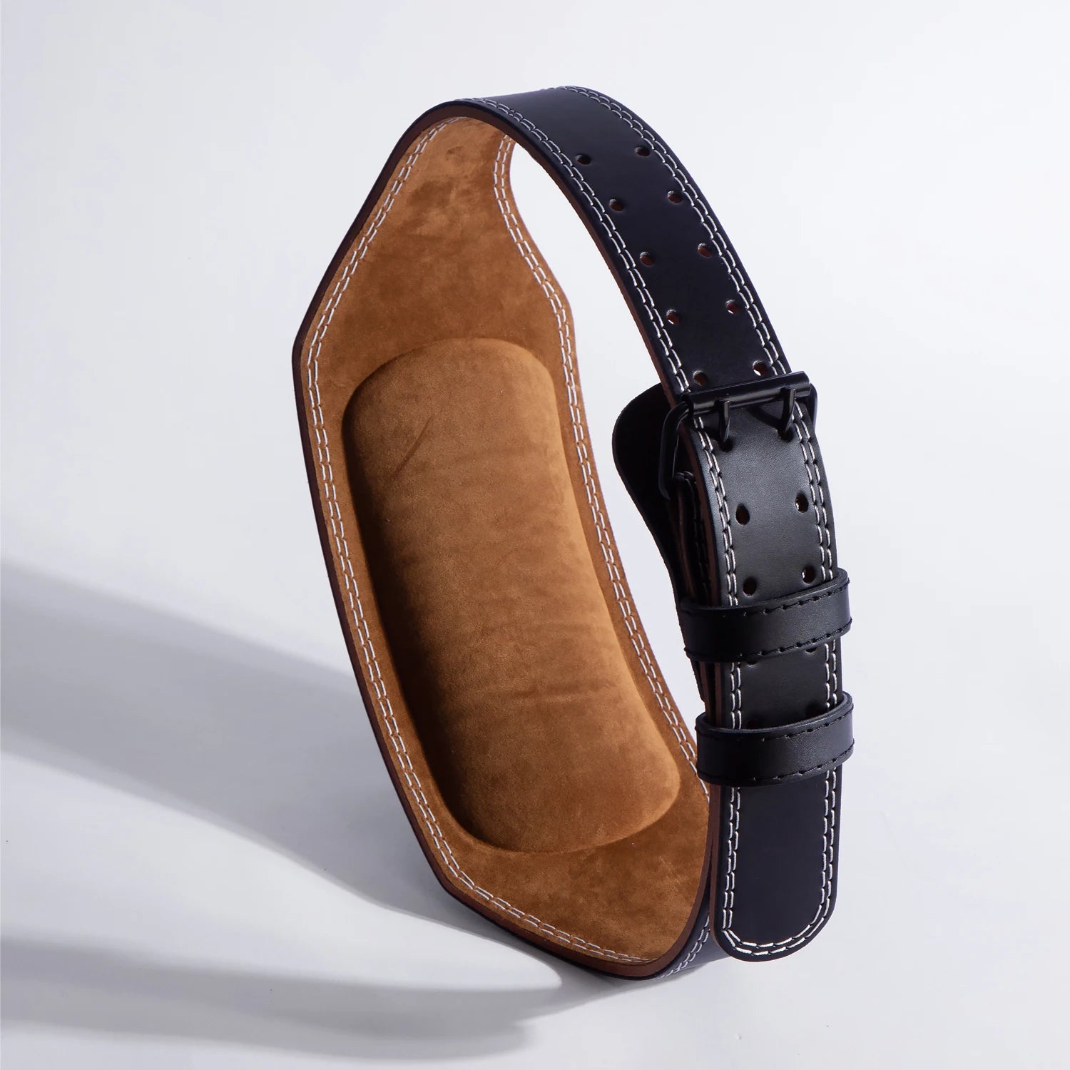 Weightlifting Belt PU & Cow Leather | Waist Support for Powerlifting & Strength Training