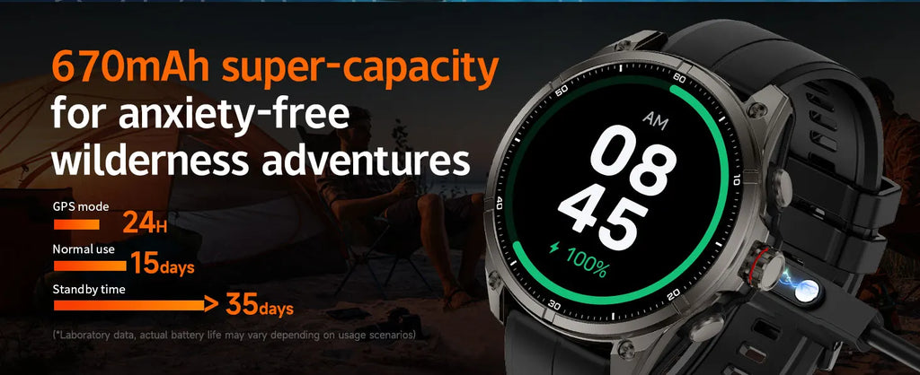 Smartwatch DAORKOW FT66 2026 | AMOLED 1.43" 466×466 | GPS | IP69 | Bluetooth 5.3 | 100+ Sport Modes | Android & iOS | Reloj Inteligente DAORKOW FT66 | AMOLED 1.43" | GPS | IP69 | Bluetooth 5.3 | 100+ Deportes