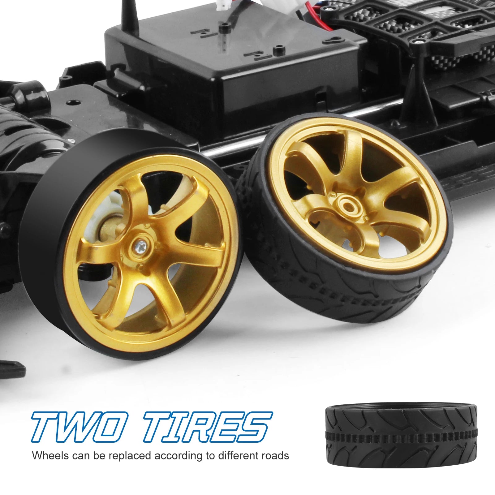 RC Drift Racing Car 1:10 — 70km/h High Speed 4WD | GTR, BMW, Koenigsegg & More