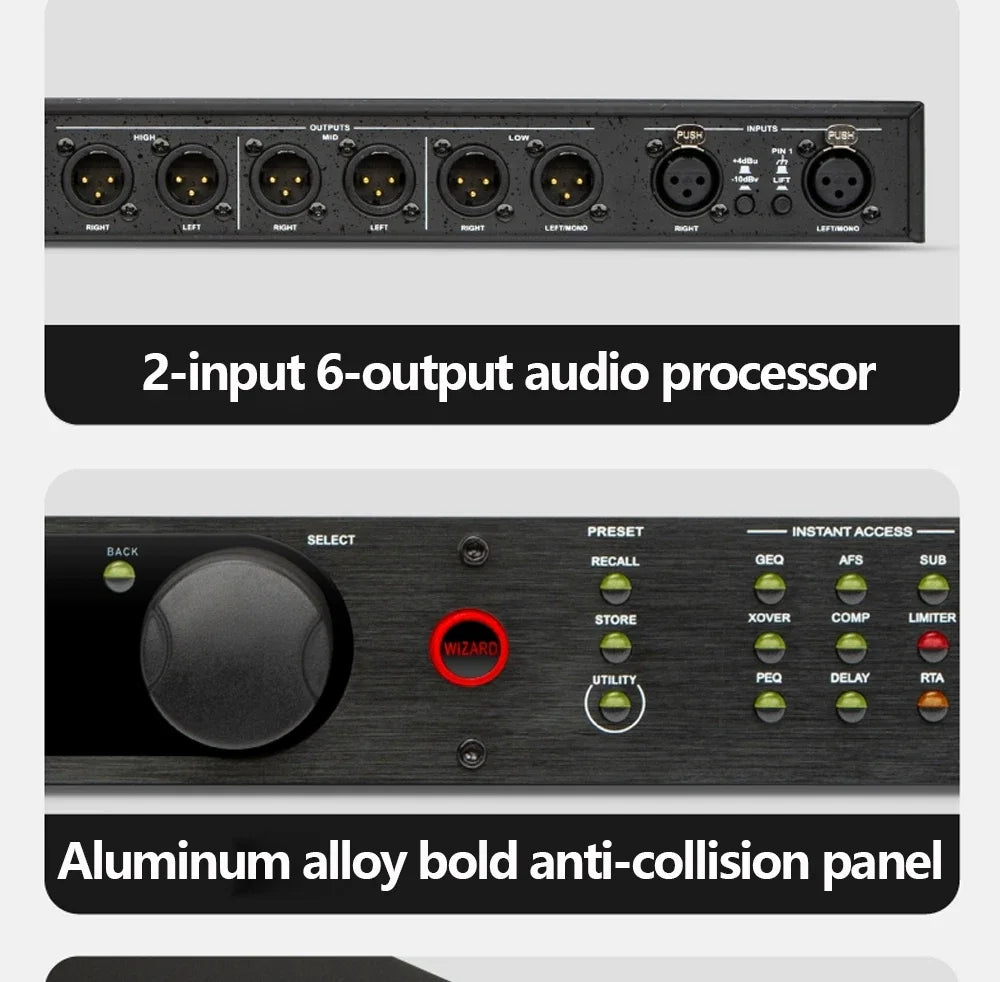 PA2 VENU360 Digital Audio Feedback Suppressor | Crossover Matrix | DSP | Speaker Management | Stage