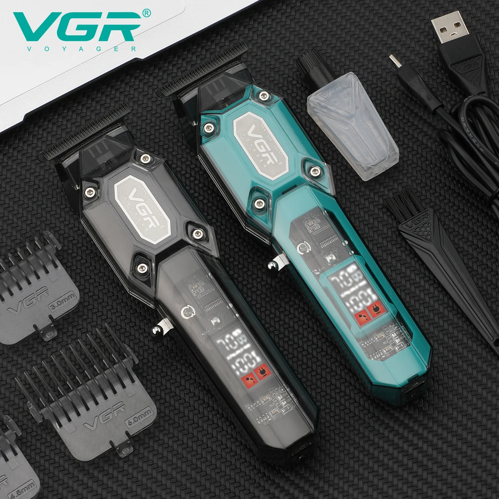 VGR V-600 / V-900 Hair Clipper & Trimmer | Grooming Set / Set de recortadoras VGR