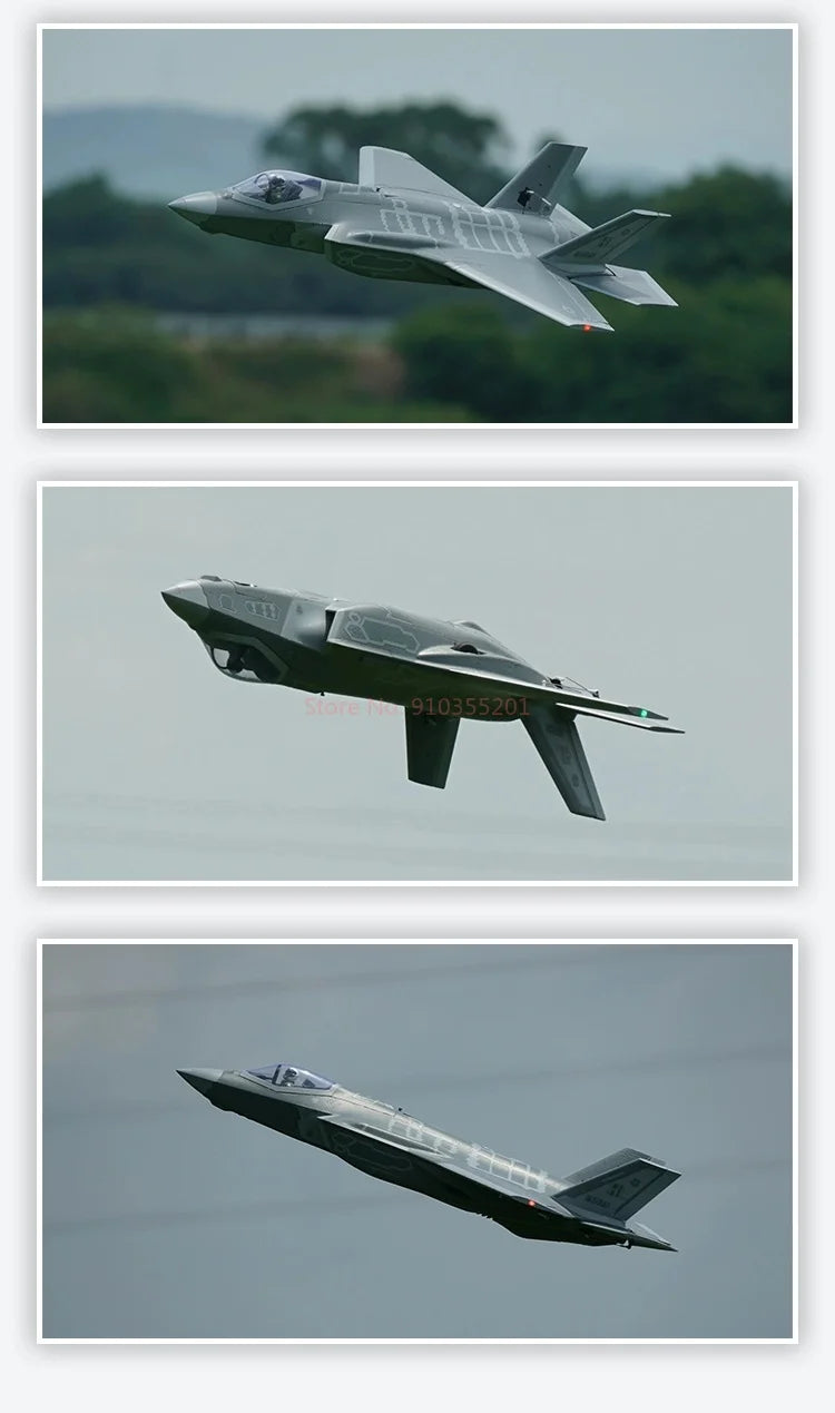 Xfly F35 Lightning 2 EDF RC Fixed Wing Aircraft | 64mm | 6CH | PNP & KIT | Scale Model Jet