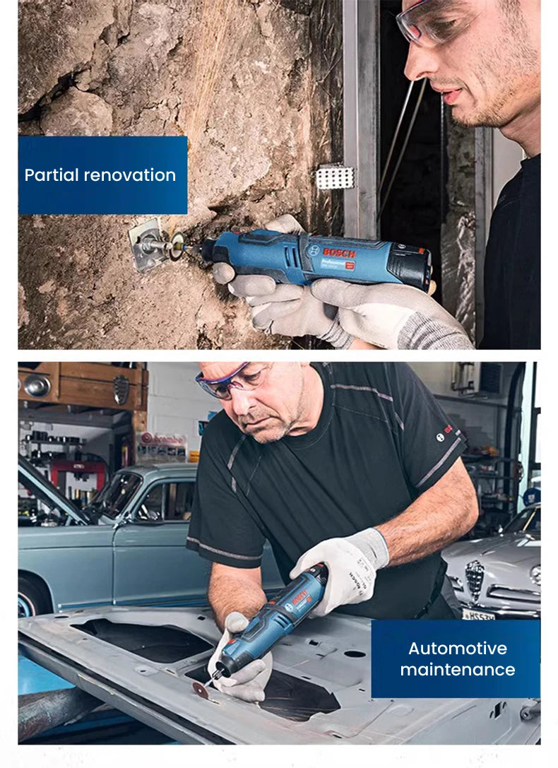 Bosch GRO 12V-35 | Cordless Rotary Tool | Battery Options