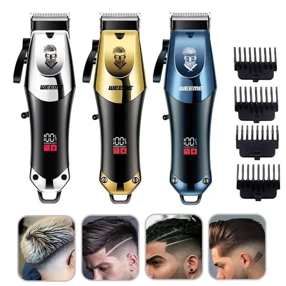 T9 Rechargeable Hair Clipper | USB-C Beard & Hair Trimmer / Recortadora T9 recargable