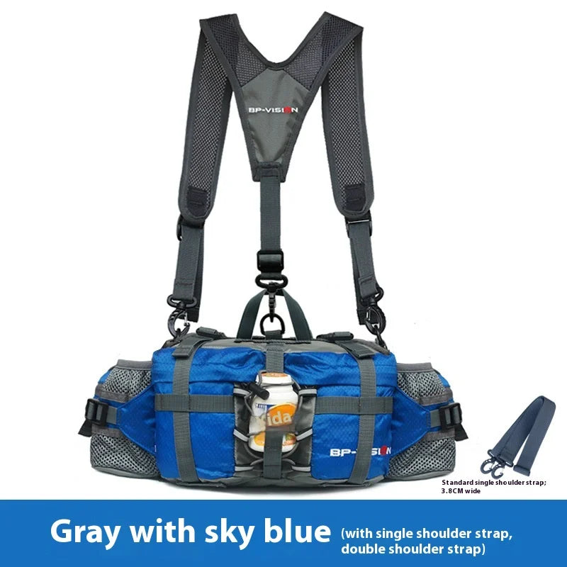 Outdoor Waist Pack | 5L Polyester Design | Hiking & Cycling