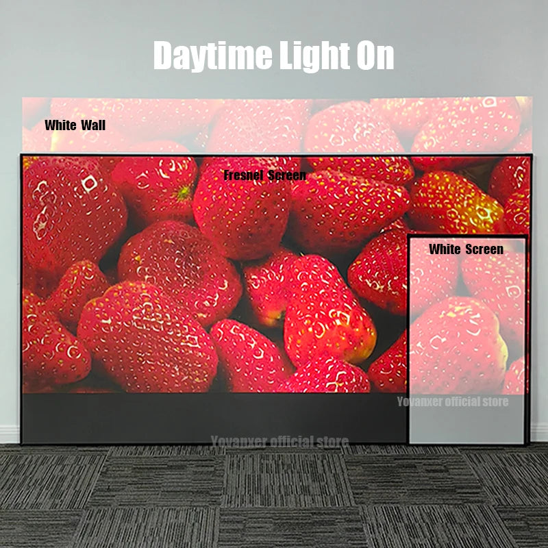Yovanxer Fresnel 5.0 Pro ALR Screen | Fixed Frame 16:9 | Standard & Long Throw