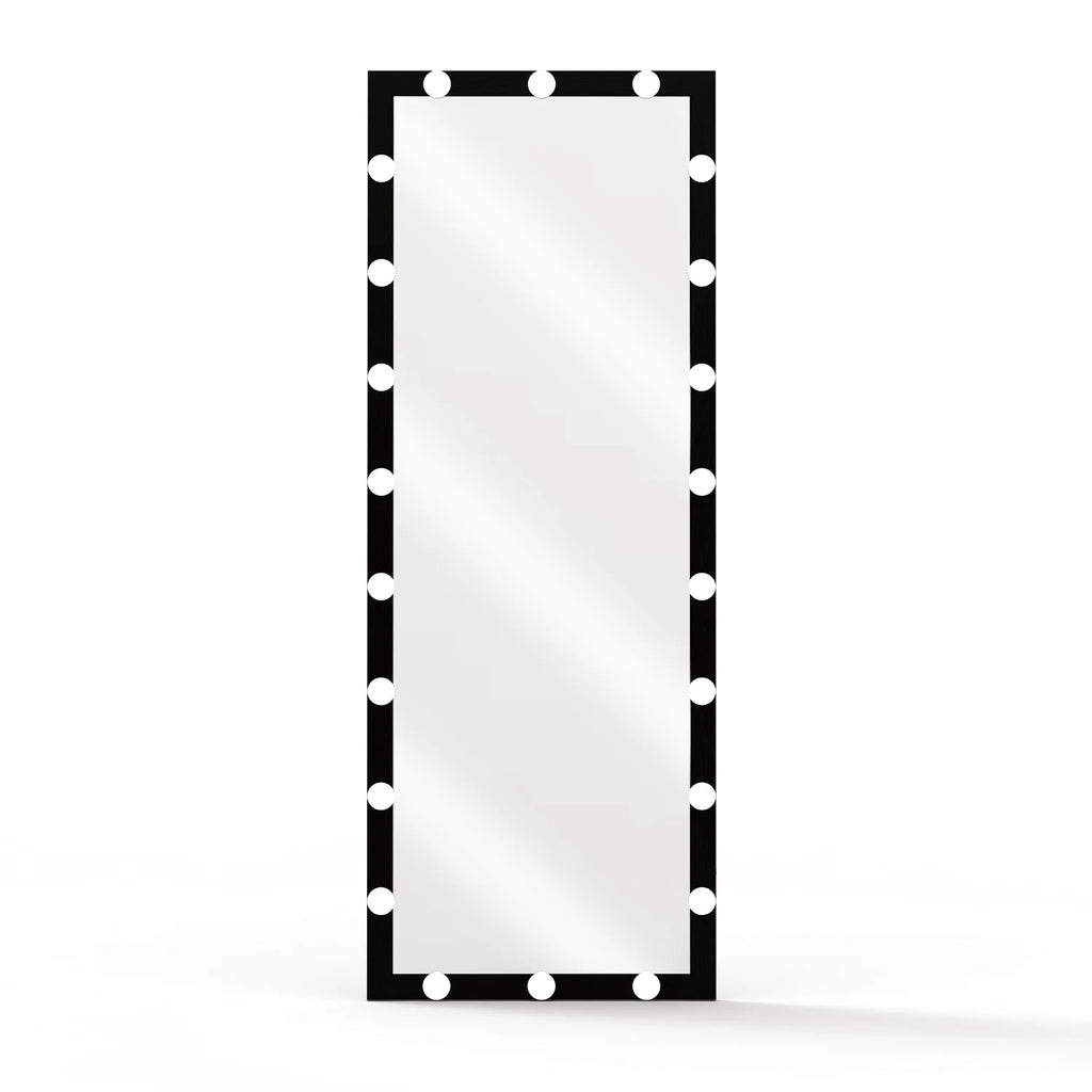 Full-Length LED Mirror | Aluminum Alloy Frame | Espejo LED de Cuerpo Completo | Marco de Aluminio